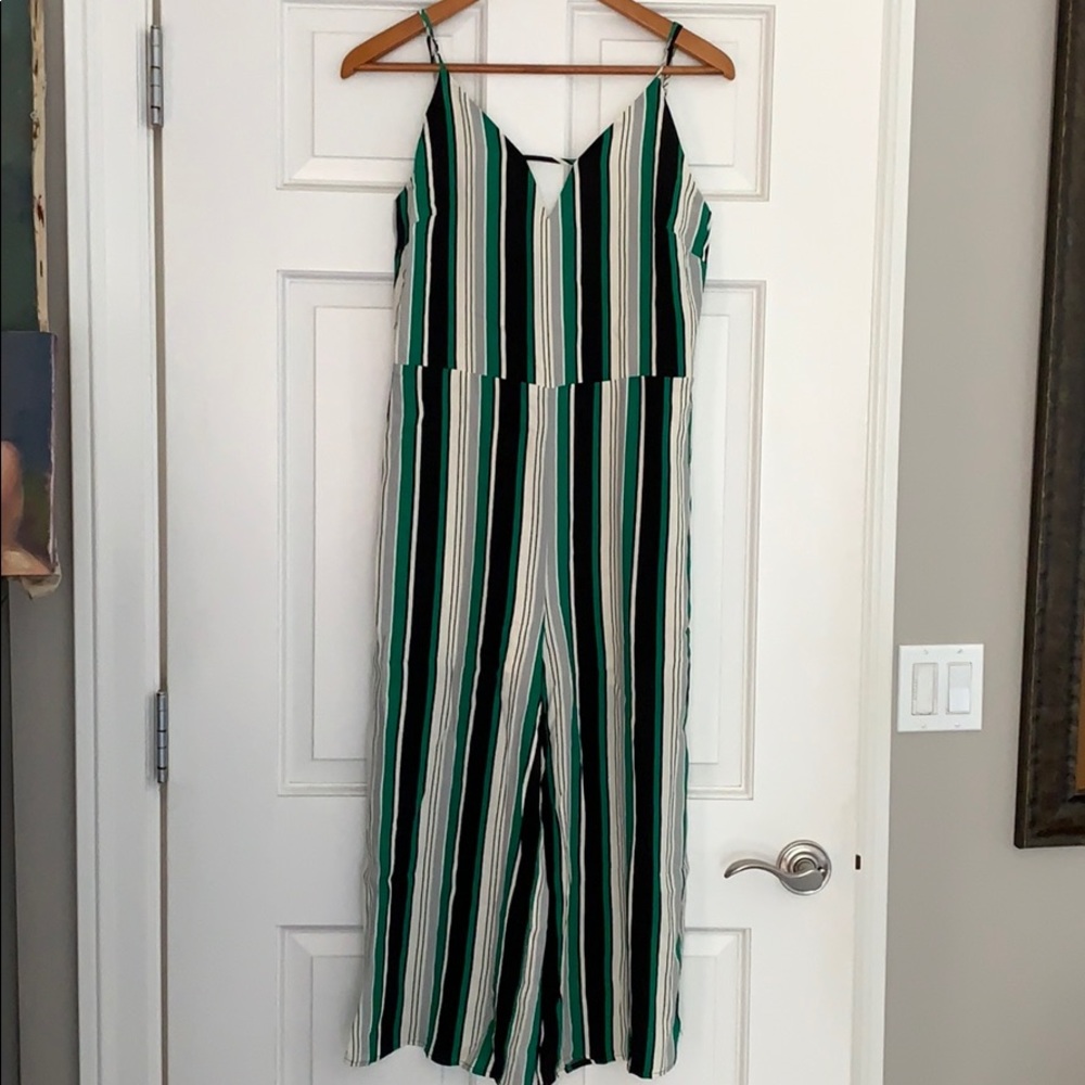 Stripped jumpsuit